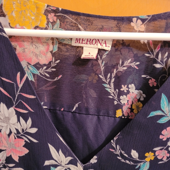 Merona Floral Dress - Picture 2 of 3